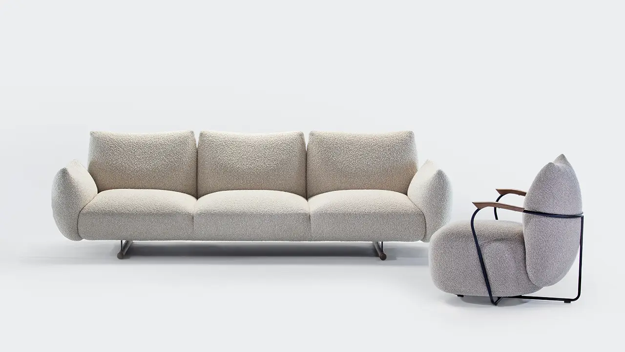Prostoria Buffa 3er Sofa und Sessel